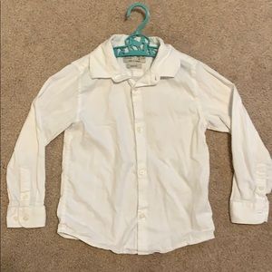Zara Boy’s White Button Up Dress Shirt
